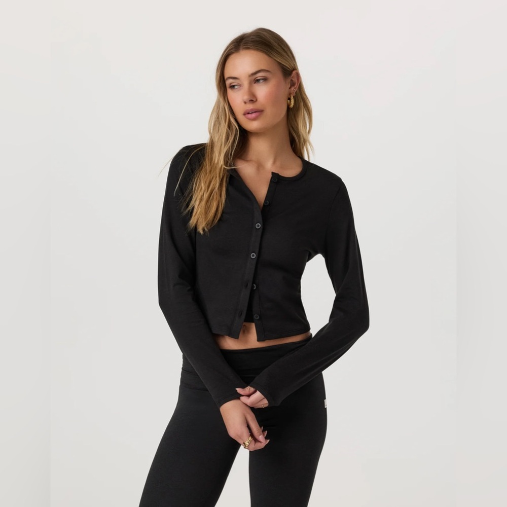 Halo Cardigan 2.0 Black Heather
